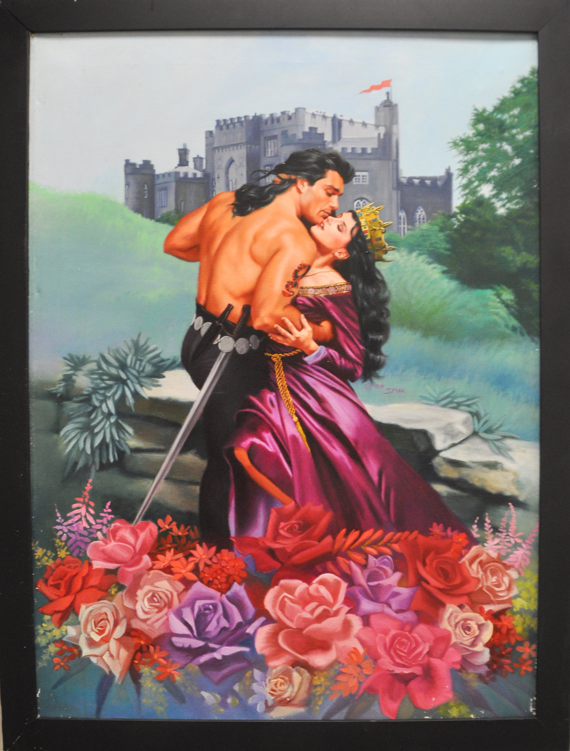 The new art exhibit at the Narrowsburg Union “celebrates the art of illustration in all shapes and styles,” including the “sweeping fantasy of classic romance novels.”